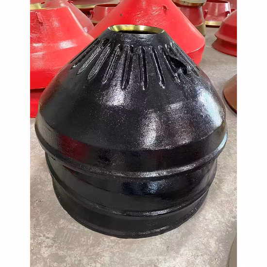 높은 망간 OEM 공장 Tg420 Tg820 Tg1020 Terex 콘 크러셔 부품 맨틀 및 오목 보울 라이너
